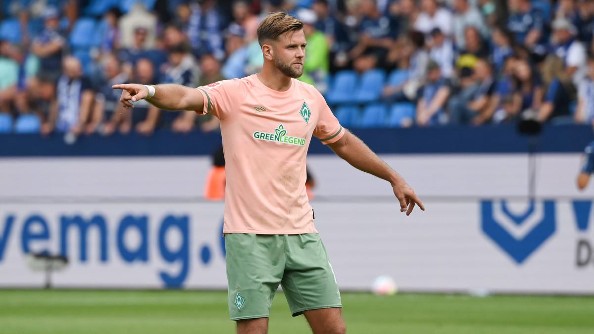Niclas Füllkrug von Werder Bremen