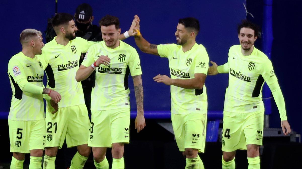 Atlético Madrid feierte einen wichtigen Sieg Atlético Madrid feierte einen wichtigen Sieg