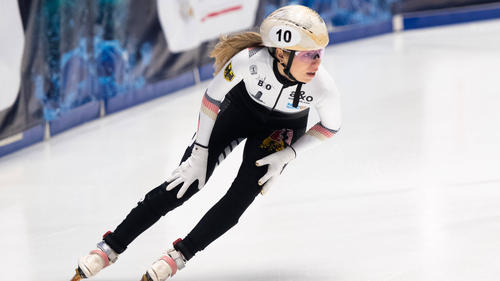 Anna Seidel überzeugte beim Heimspiel in Dresden