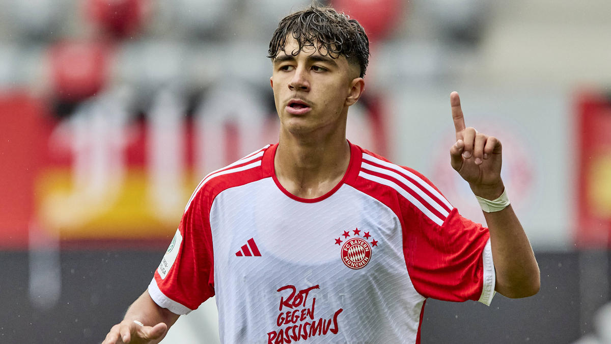 Adin Licina vom FC Bayern soll das Interesse des BVB geweckt haben
