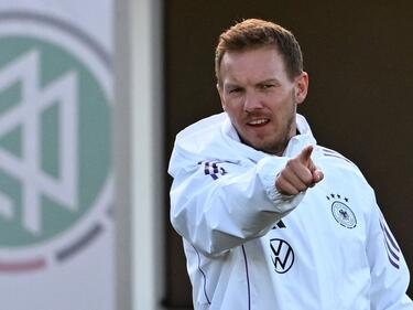 Rückkehr auf den DFB-Campus: Bundestrainer Julian Nagelsmann.