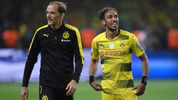 Waren beim BVB noch ein eingespieltes Team: Thomas Tuchel und Pierre-Emerick Aubameyang