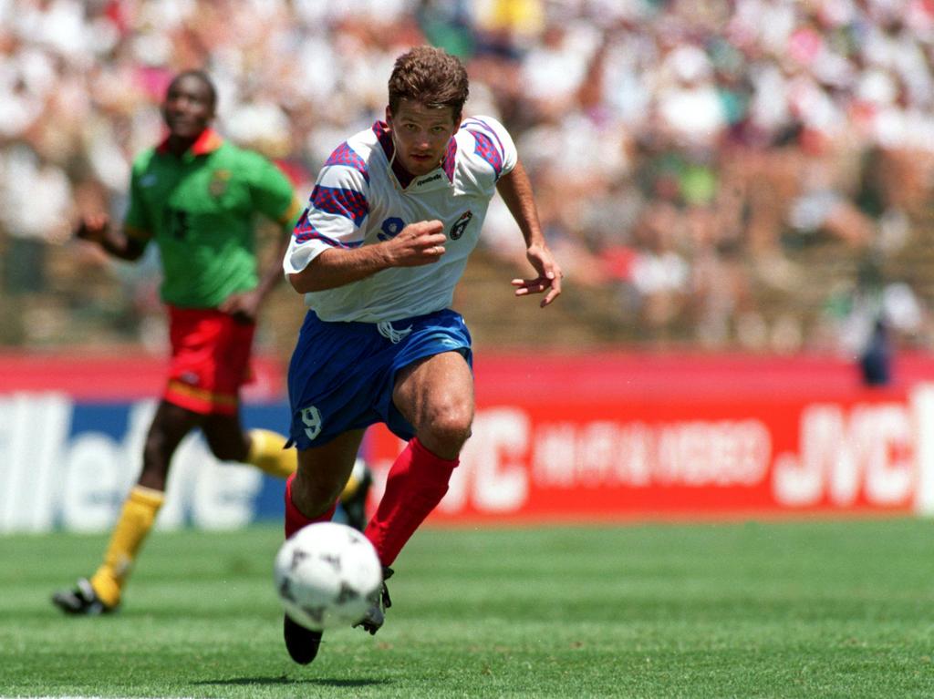 Oleg Salenko war der Held im Gruppenspiel 1994 gegen Kamerun