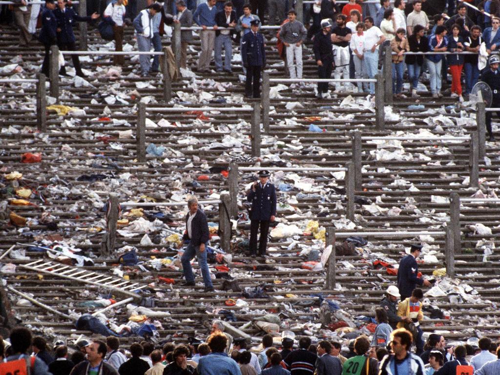 En 1985 murieron 39 personas en el Estadio de Heysel en la final de Copa de Europa. (Foto: Imago)