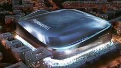 So soll das Santiago Bernabéu nach dem Umbau aussehen (Foto: Twitter)