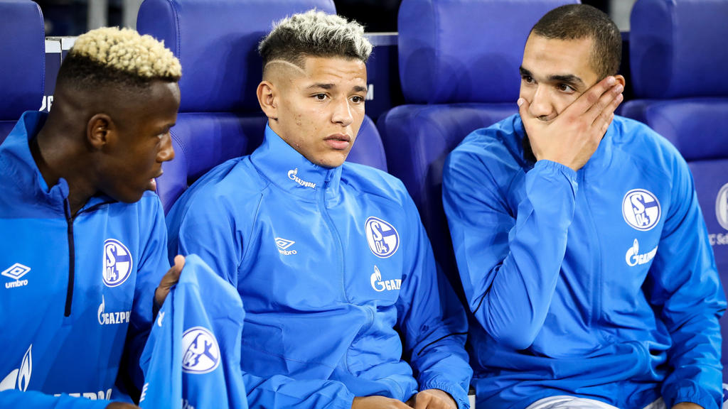 Die Zeit von (v.li.) Hamza Mendyl, Amine Harit und Nabil Bentaleb auf Schalke läuft ab