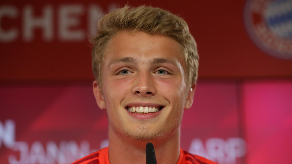 Jann-Fiete Arp wurde beim FC Bayern vorgestellt