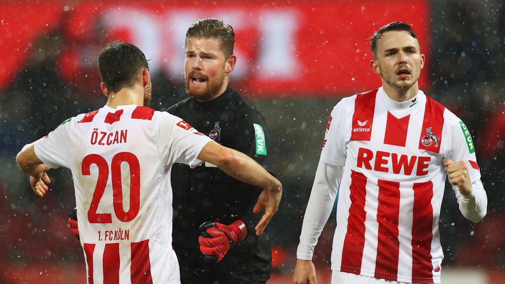 Jannes Horn (re.) und Salih Özcan stehen auf der Abschussliste des 1.FC Köln