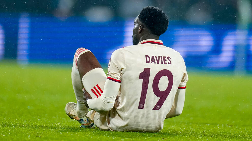 Davies verletzte sich im CL-Spiel des FC Bayern in Rotterdam