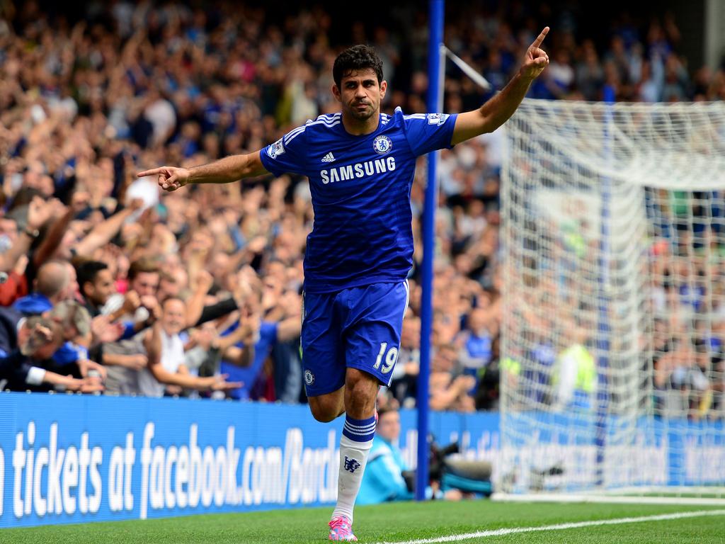 Diego Costa ist erneut für Chelsea erfolgreich