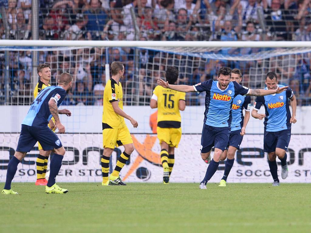 Gegen Borussia Dortmund kam der VfL Bochum mit Tim Hoogland zu einem 2:1-Testspielsieg