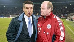 Einst Managerkollegen bei Schalke und dem FC Bayern: Rudi Assauer und Uli Hoeneß