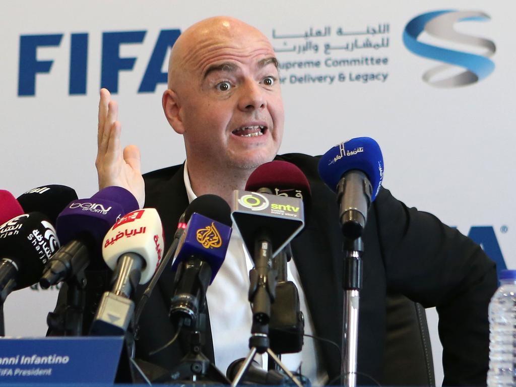 FIFA-Präsident Gianni Infantino will die WM aufstocken