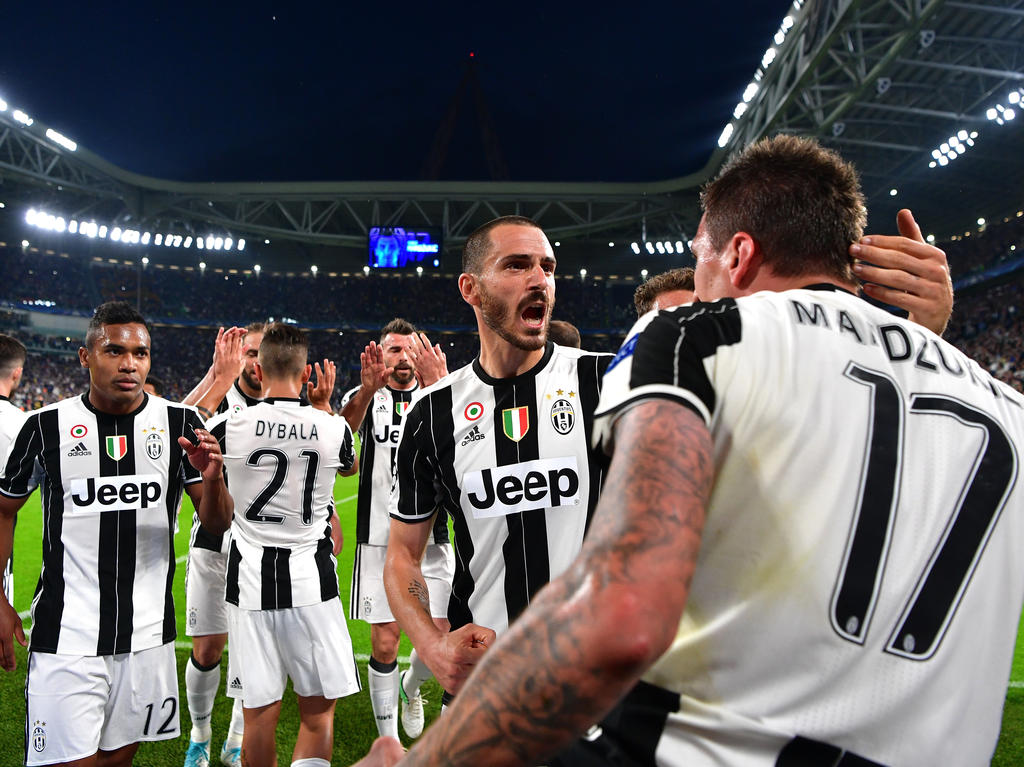 Juventus Turin feiert den Einzug ins Champions-League-Finale