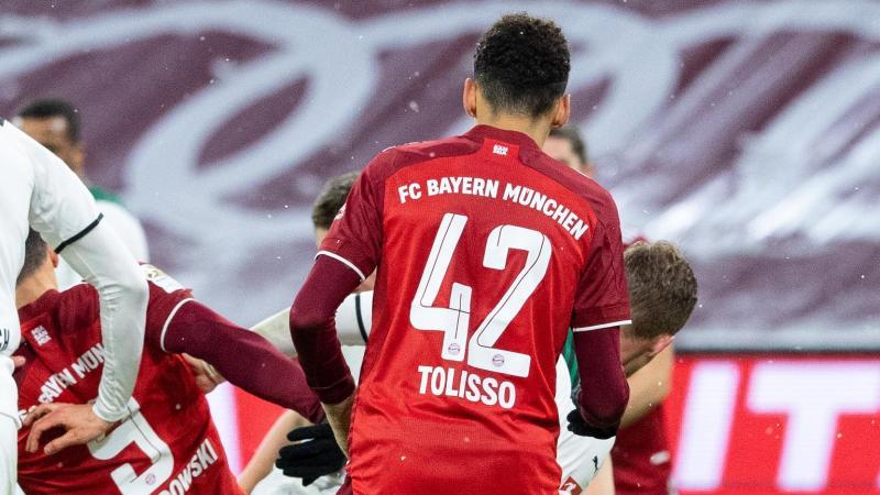 Sorgte mit seinem Spieldress beim Rückrundenstart für Verwirrung: Bayerns Jamal Musiala