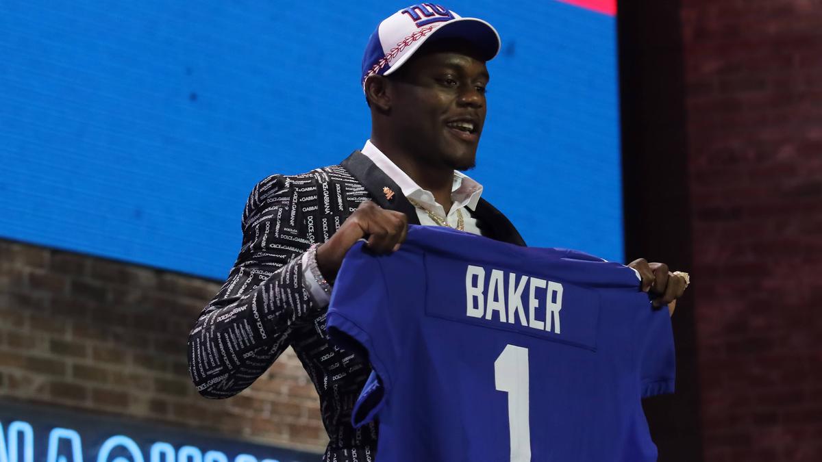 DeAndre Baker spielte 2019 für die Giants DeAndre Baker spielte 2019 für die Giants