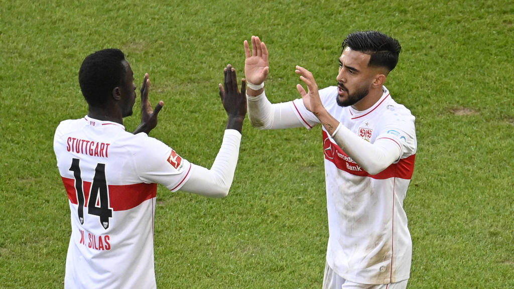 Starten beim VfB Stuttgart durch: Silas Wamangituka und Nicolás González