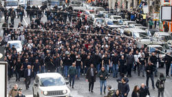 Eintracht-Fans sorgten in Neapel für Ärger