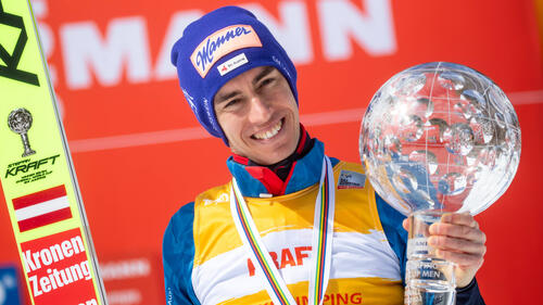 Stefan Kraft dominierte die Saison 2023/24 wie kaum ein Skispringer vor ihm