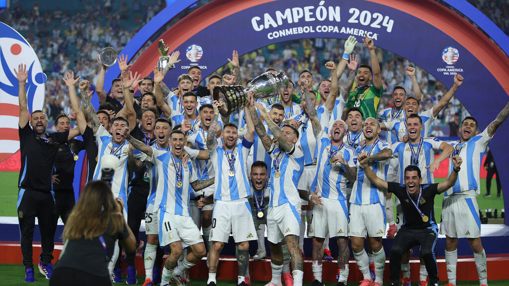 Argentinien hat die Copa gewonnen Argentinien hat die Copa gewonnen