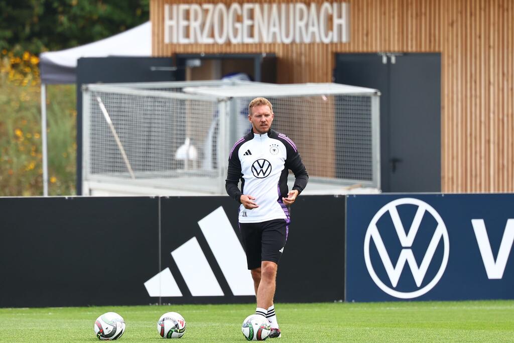 Julian Nagelsmann wird die Nationalmannschaft einmal mehr in Herzogenaurach auf das Final-Four-Turnier vorbereiten Julian Nagelsmann wird die Nationalmannschaft einmal mehr in Herzogenaurach auf das Final-Four-Turnier vorbereiten