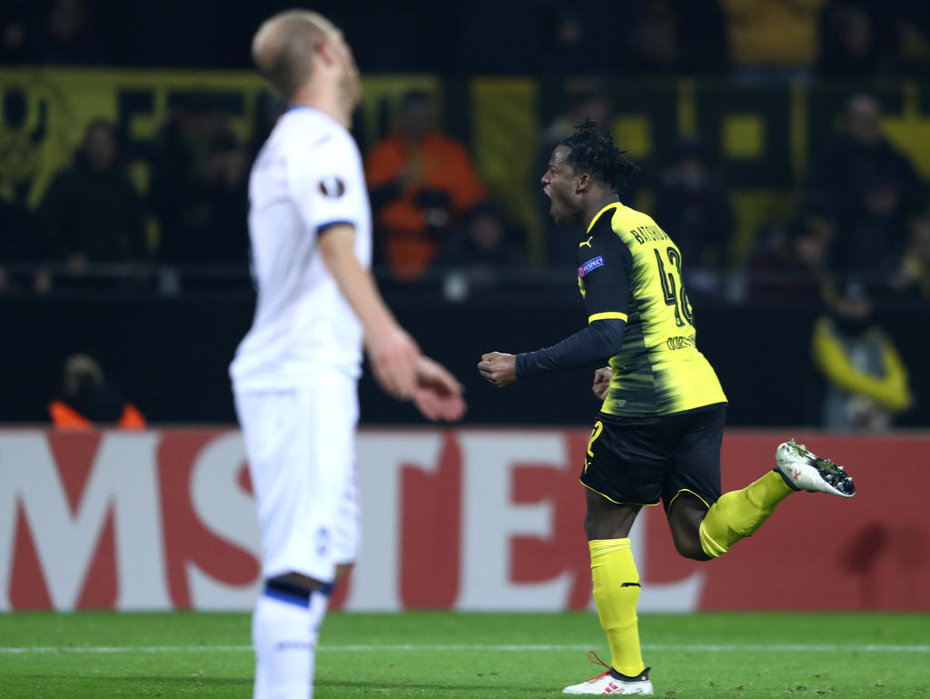 Michy Batshuayi erzielte einen Doppelpack für Borussia Dortmund