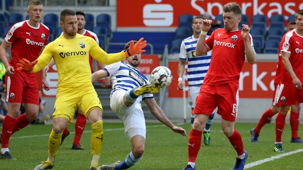 SV Sandhausen und MSV Duisburg trennten sich unentschieden
