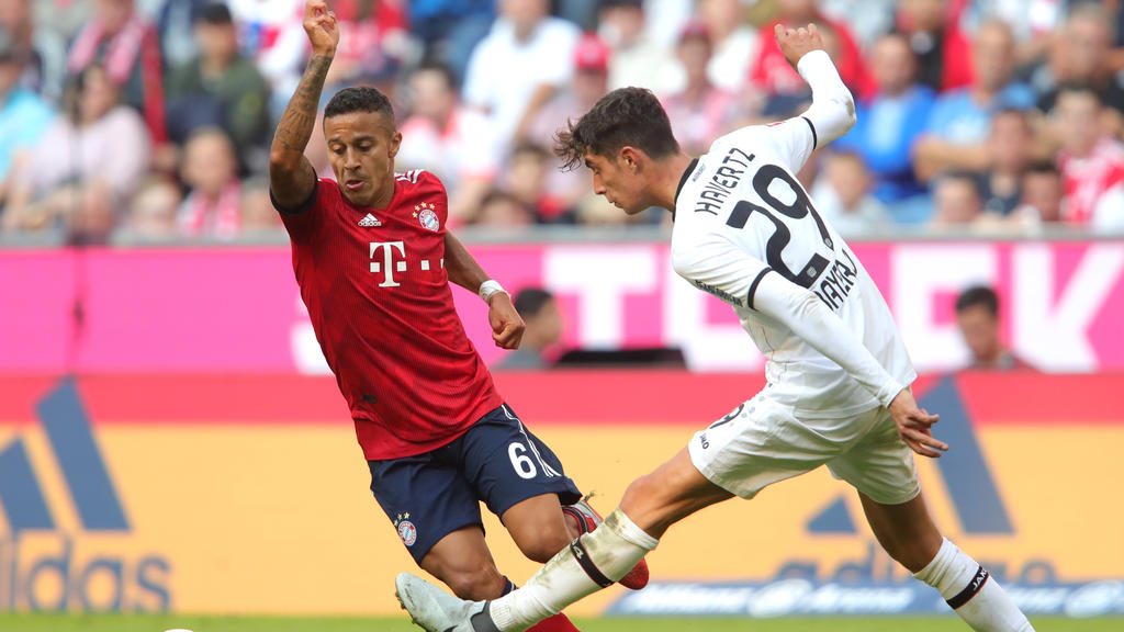 Bald gemeinsam beim FC Bayern? Thiago (l.) und Kai Havertz