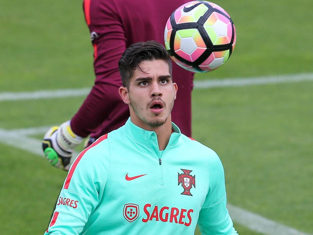 André Silva entrenando con Portugal (Foto: Getty)