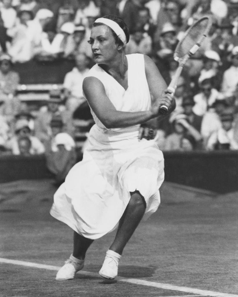 Platz 7: Helen Jacobs (USA) - 4 Siege