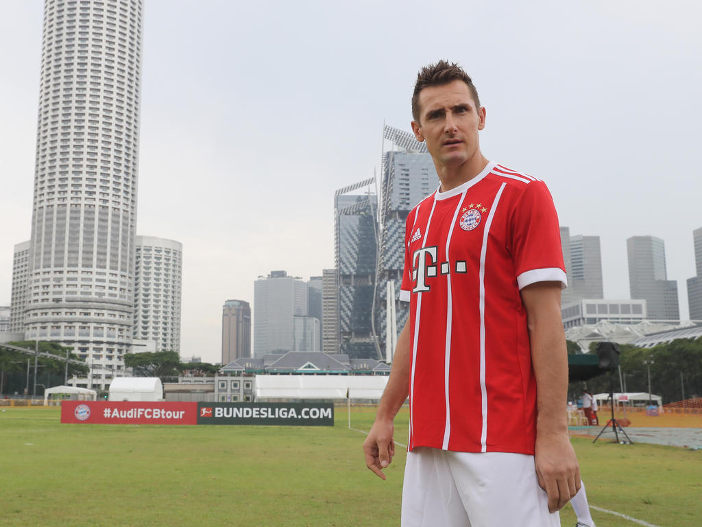 Miroslav Klose war zuletzt auch auf Marketing-Reise mit den Bayern