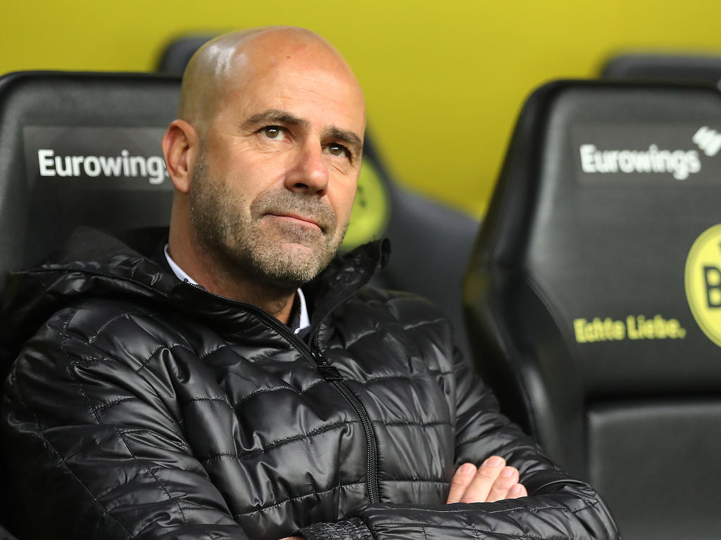Peter Bosz und die Borussia aus Dortmund wollen in Madrid auf Sieg spielen