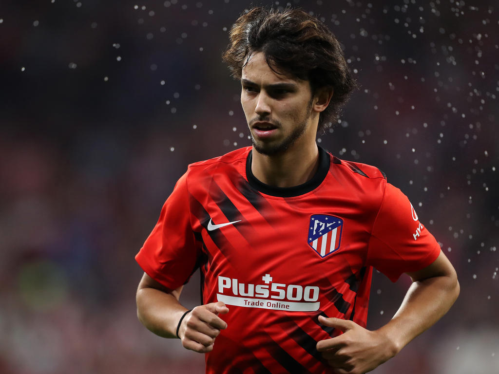 João Félix con la camiseta del Atlético.