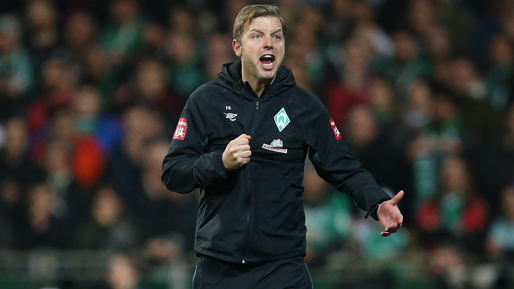 Steckt erstmals mit Bremen in einer Krise: Trainer Florian Kohfeldt