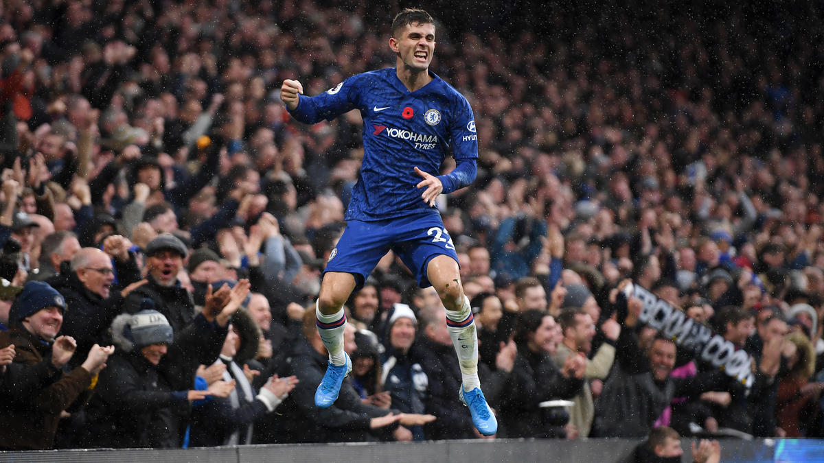 Christian Pulisic traf für Chelsea gegen Crystal Palace Christian Pulisic traf für Chelsea gegen Crystal Palace