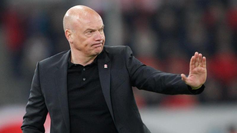 Düsseldorfs Trainer Uwe Rösler will mit seinem Team gegen die Hertha punkten