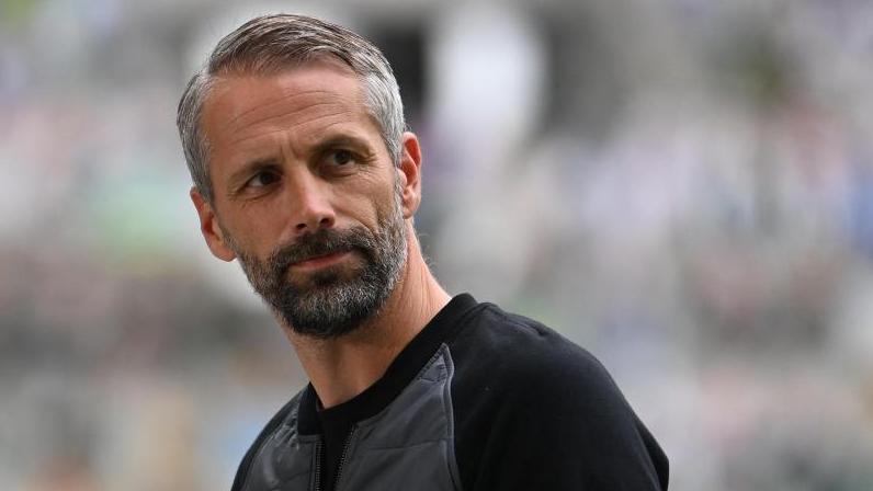 Mönchengladbachs Trainer Marco Rose hofft auf das DFB-Debüt seiner Spieler Florian Neuhaus und Jonas Hofmann