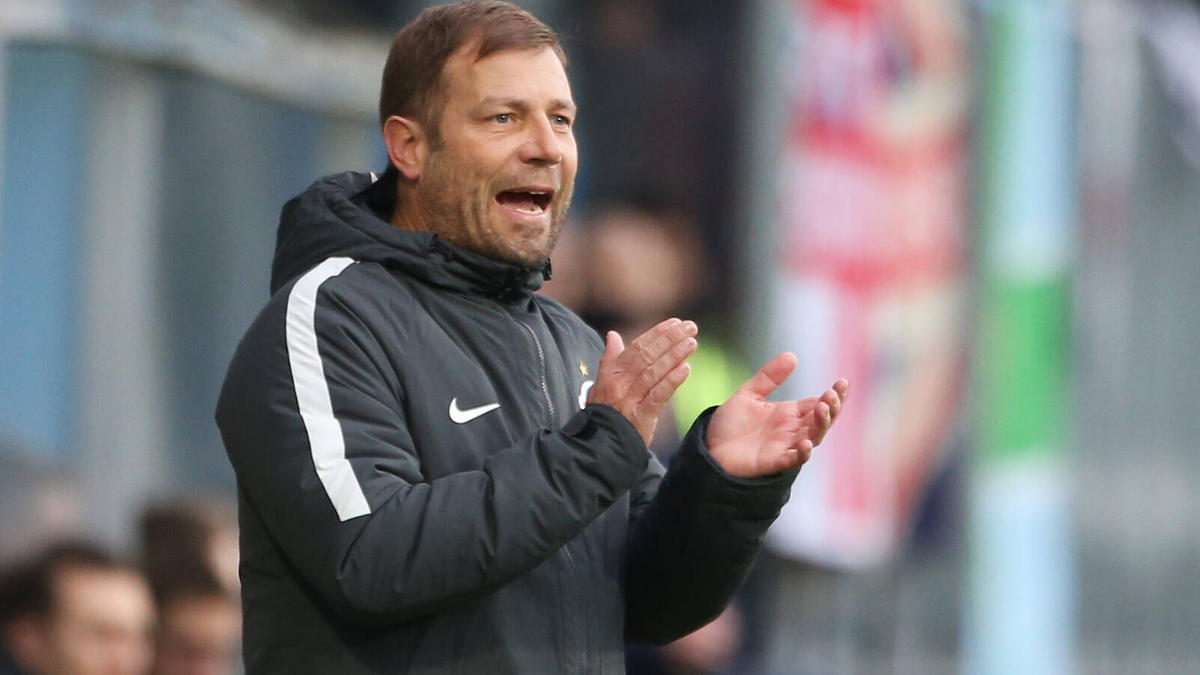 Der neue Trainer von Arminia Bielefeld, Frank Kramer Der neue Trainer von Arminia Bielefeld, Frank Kramer