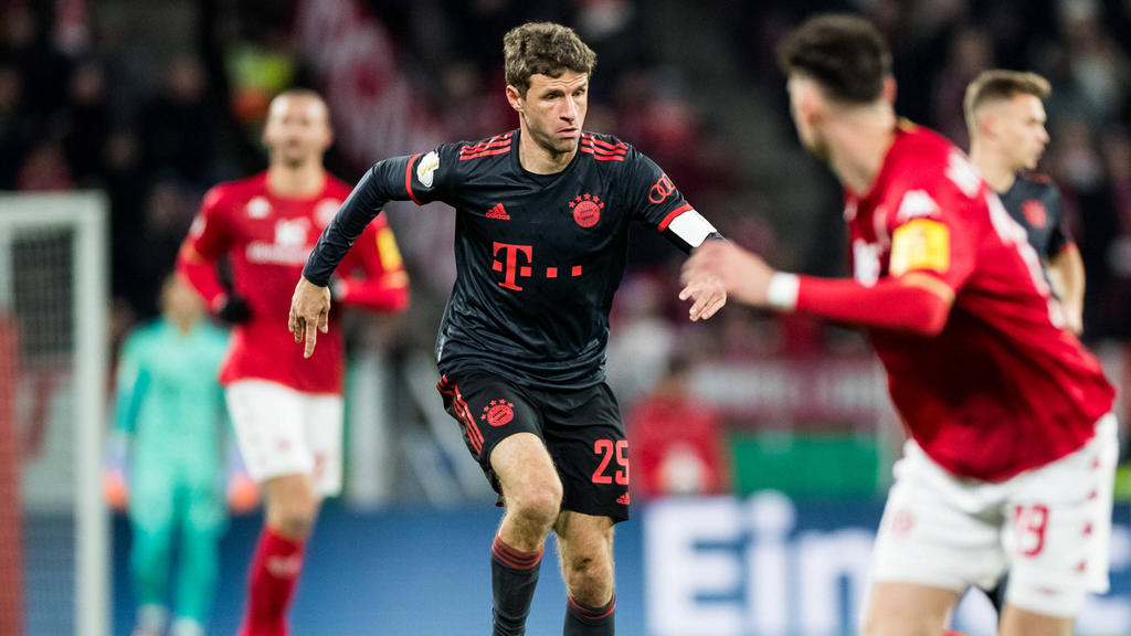 Absolvierte in Mainz sein 63. Spiel im DFB-Pokal für den FC Bayern: Thomas Müller