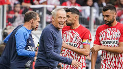 Christian Streich und der SC Freiburg haben gegen Bochum einen Sieg gefeiert