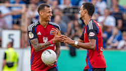 Davie Selke (l.) und Robert Glatzel könnten den HSV im Sommer verlassen