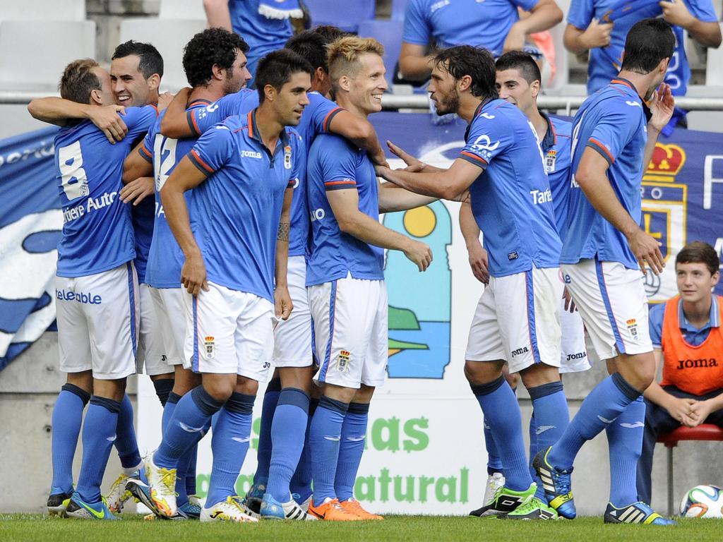 El Real Oviedo suma cuatro victorias que le sirven para ser cuarto clasificado de Segunda. (Foto: Imago)
