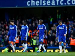 Los jugadores del Chelsea acabaron decepcionados por el empate ante el Burnley. (Foto: Getty)
