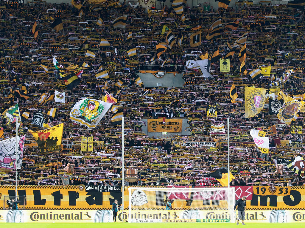 Muss für das unsportliche Verhalten der Fans eine Geldstrafe zahlen: Dynamo Dresden