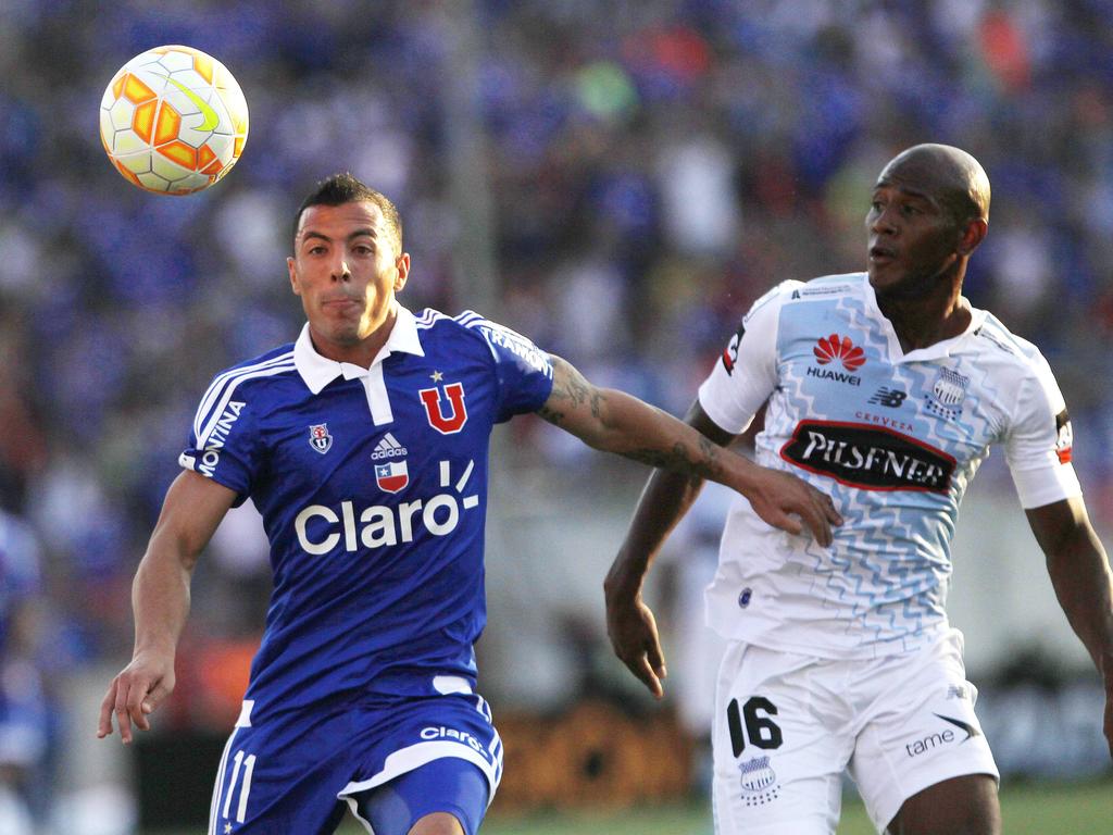 En el primer partido del grupo Emelec se impuso 0-1 en el feudo de Universidad de Chile. (Foto: Imago)