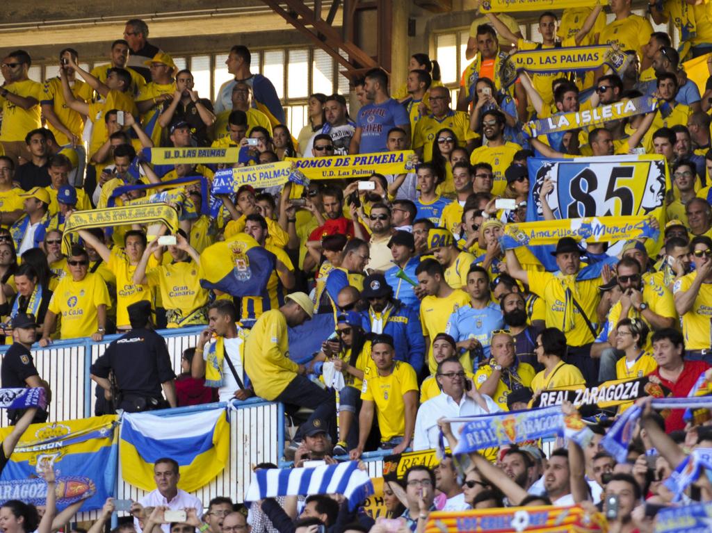 Die Fans von UD Las Palmas haben Grund zu jubeln