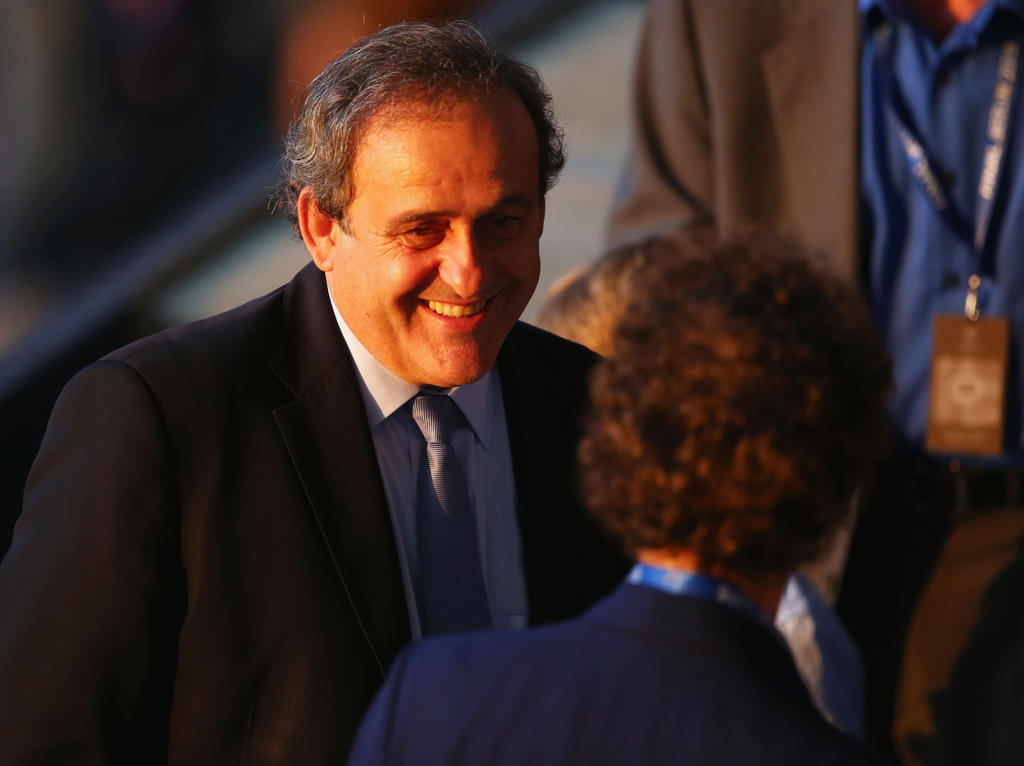 Michel Platini ist der Präsident der UEFA