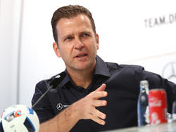 Oliver Bierhoff sieht den Weltmeister nicht in der Favoritenrolle