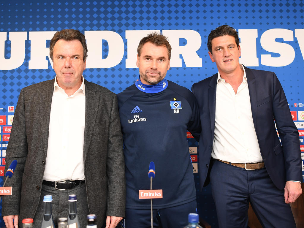 Werden den HSV wohl verlassen: Heribert Bruchhagen, Bernd Hollerbach und Jens Todt Werden den HSV wohl verlassen: Heribert Bruchhagen, Bernd Hollerbach und Jens Todt