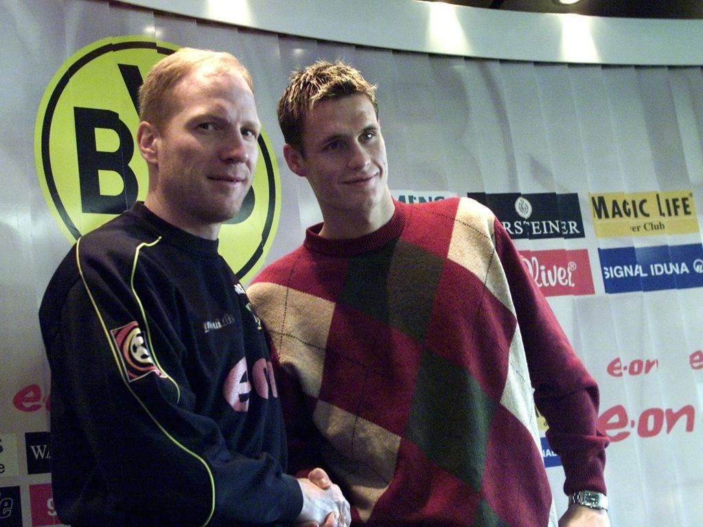 Matthias Sammer (l.) holte Sebastian Kehl 2002 zum BVB